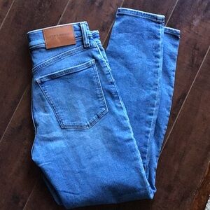 Lucky Brand cropped Bridgette Skinny Jeans